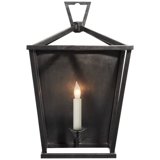 Darlana Wall Lantern - Aged Iron Finish