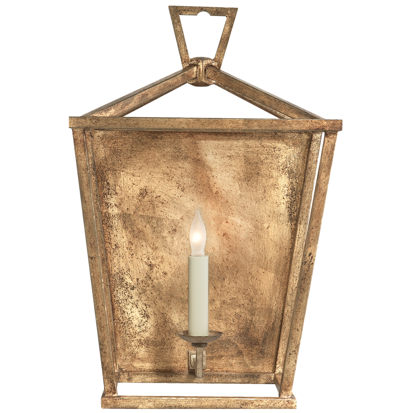 Darlana Wall Lantern - Gilded Iron Finish