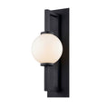 Load image into Gallery viewer, Darwin Large Outdoor Wall Sconce - Textured Black Finish
