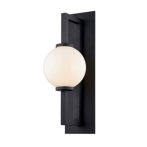 Darwin Large Outdoor Wall Sconce - Textured Black Finish