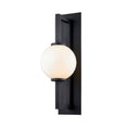 Load image into Gallery viewer, Darwin Medium Outdoor Wall Sconce - Textured Black Finish
