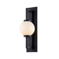 Load image into Gallery viewer, Darwin Small Outdoor Wall Sconce - Textured Black Finish
