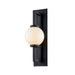 Darwin Small Outdoor Wall Sconce - Textured Black Finish