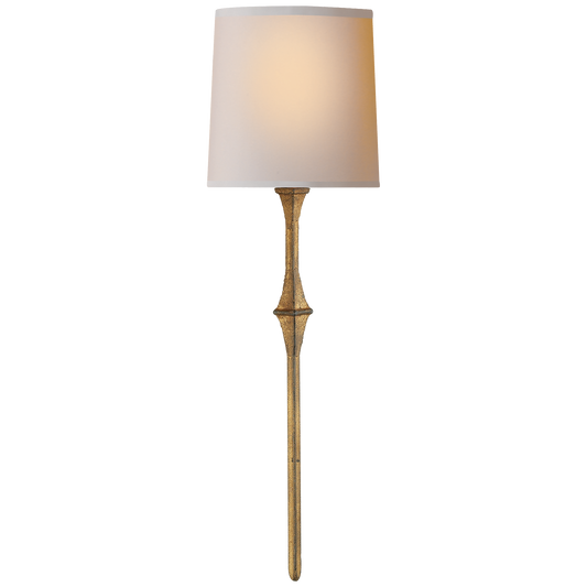 Dauphine Sconce - Gilded Iron Finish