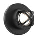 Davy Outdoor Round LED Wall Sconce - Black Finish