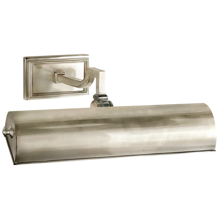 Dean 12" Picture Light - Brushed Nickel Finish
