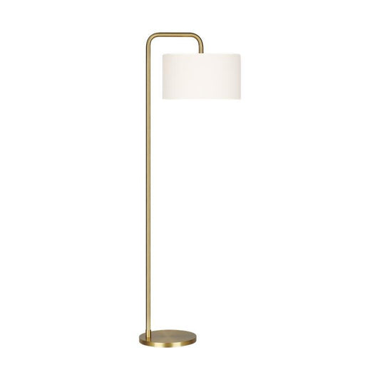 Dean Floor Lamp - Burnished Brass Finish