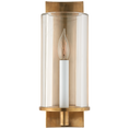 Load image into Gallery viewer, Deauville Single Sconce - Hand-Rubbed Antique Brass
