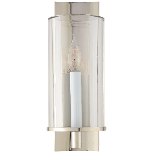 Deauville Single Sconce - Polished Nickel