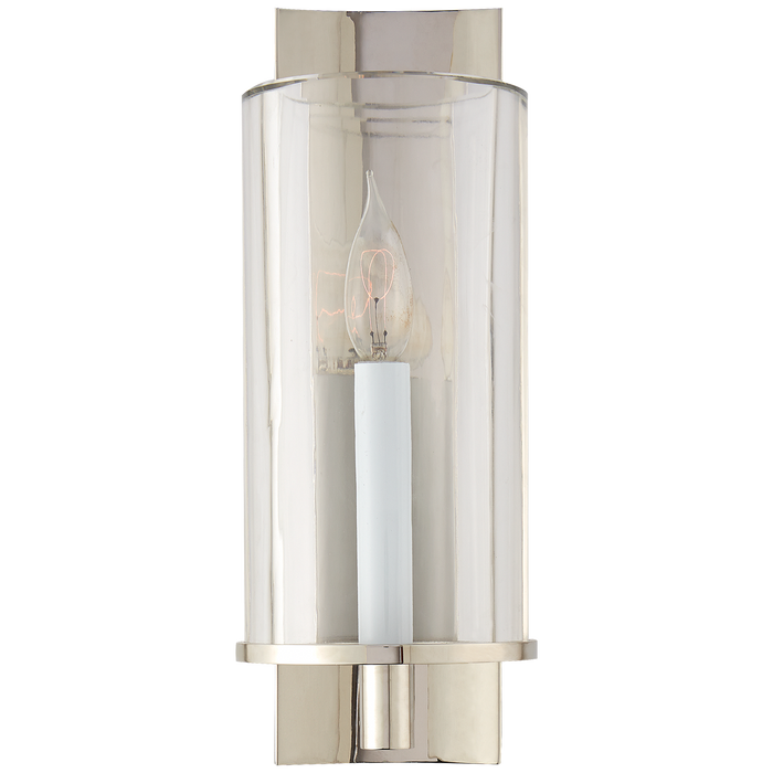 Deauville Single Sconce - Polished Nickel