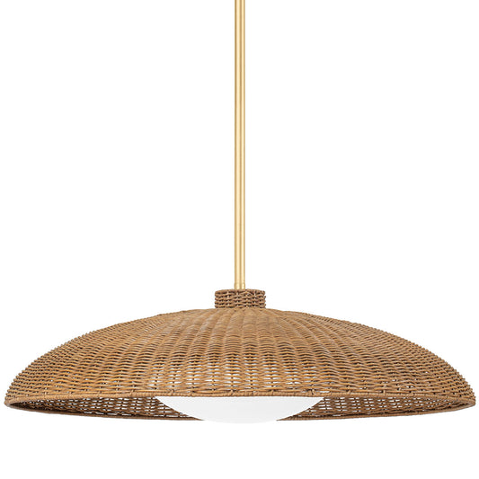 Delano Large Pendant - Gold Leaf Finish