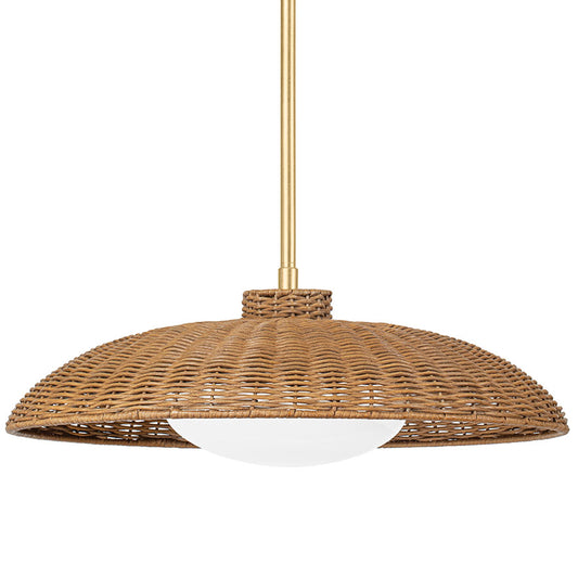 Delano Small Pendant - Gold Leaf Finish