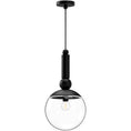 Load image into Gallery viewer, Delilah Pendant - Matte Black Finish
