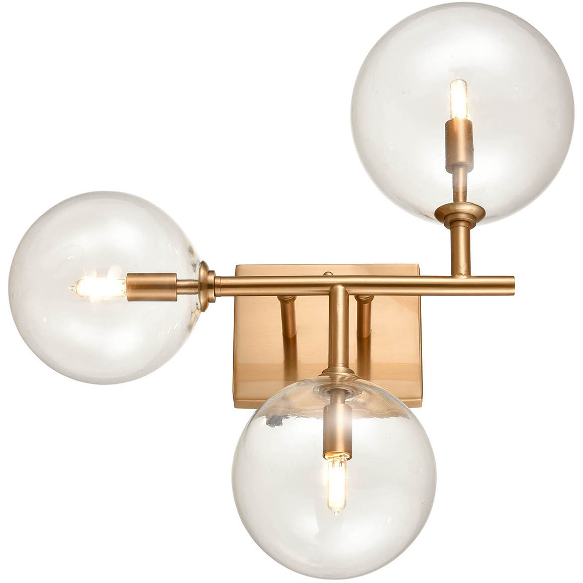 Delilah Wall Sconce - Aged Brass Finish