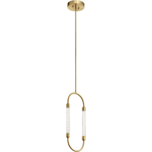 Delsey Pendant - Champagne Gold