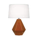 Delta Table Lamp - Cinnamon
