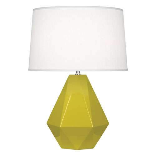 Delta Table Lamp - Citron