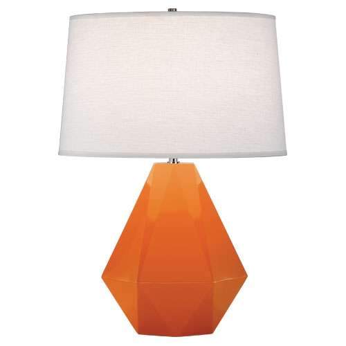 Delta Table Lamp - Pumpkin