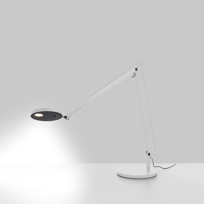 Demetra LED Table Lamp - White Finish
