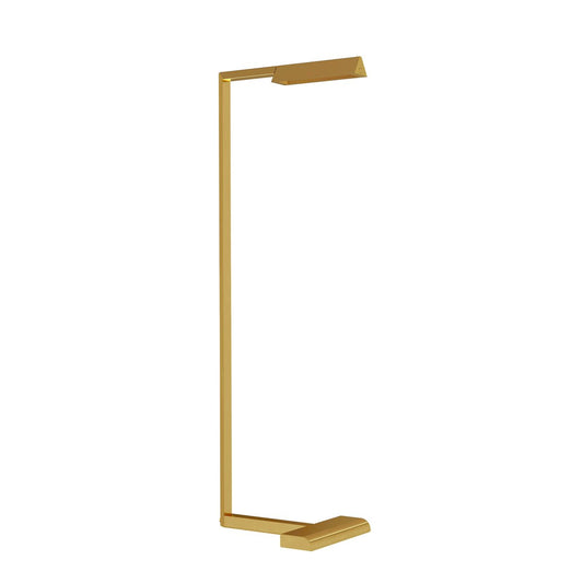 Dessau Floor Lamp - Natural Brass Finish