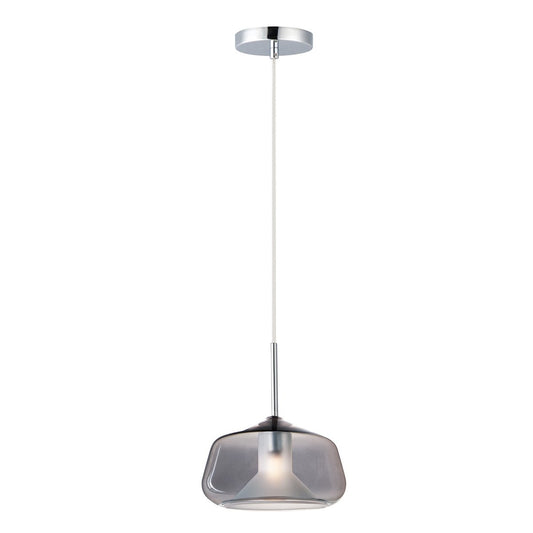 Deuce 8" LED Pendant - Polished Chrome