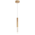 Load image into Gallery viewer, Diaphane LED Mini Pendant - Gold Finish
