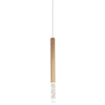 Load image into Gallery viewer, Diaphane Medium LED Mini Pendant - Gold Finish
