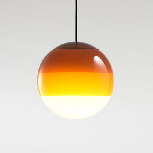 Dipping Light Pendant - Amber Finish