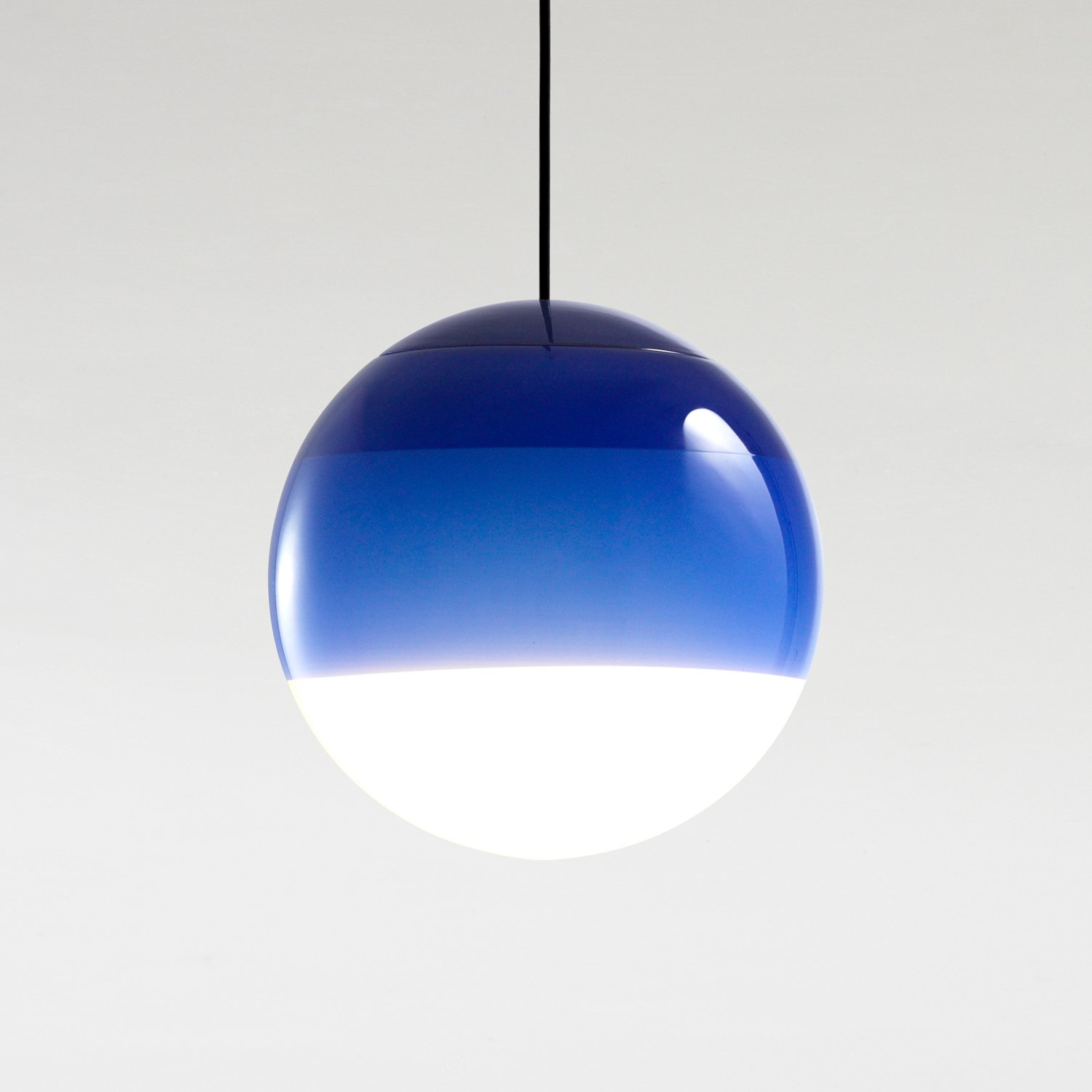 Dipping Light Pendant - Blue Finish