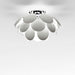 Discoco Ceiling Light - White Finish