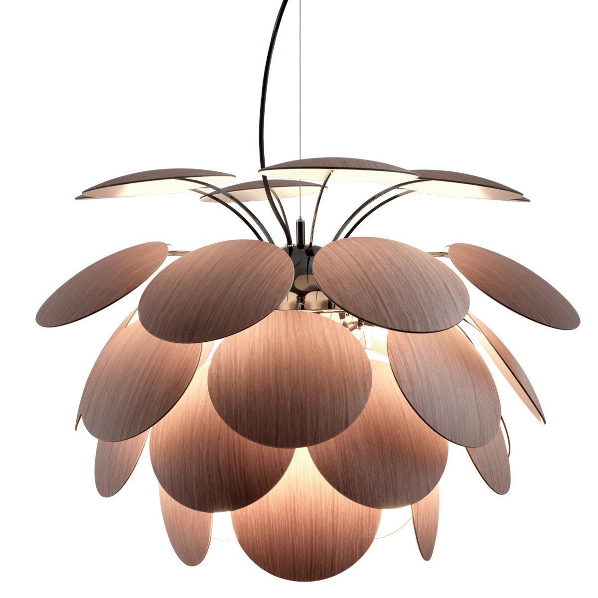 Discoco Wood Pendant - Wood Finish