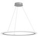 Discovery One Ring LED Pendant - Silver Finish