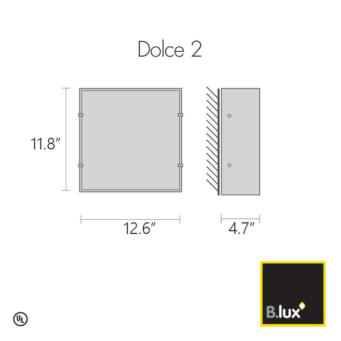 Dolce 2 ADA Wall Sconce - Display