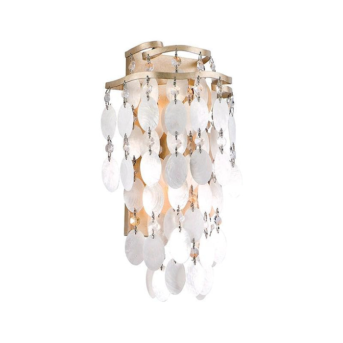 Dolce Small Wall Sconce - Champagne Leaf Finish