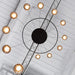Dora P12 with Ring Multi-Light Pendant - Bottom View