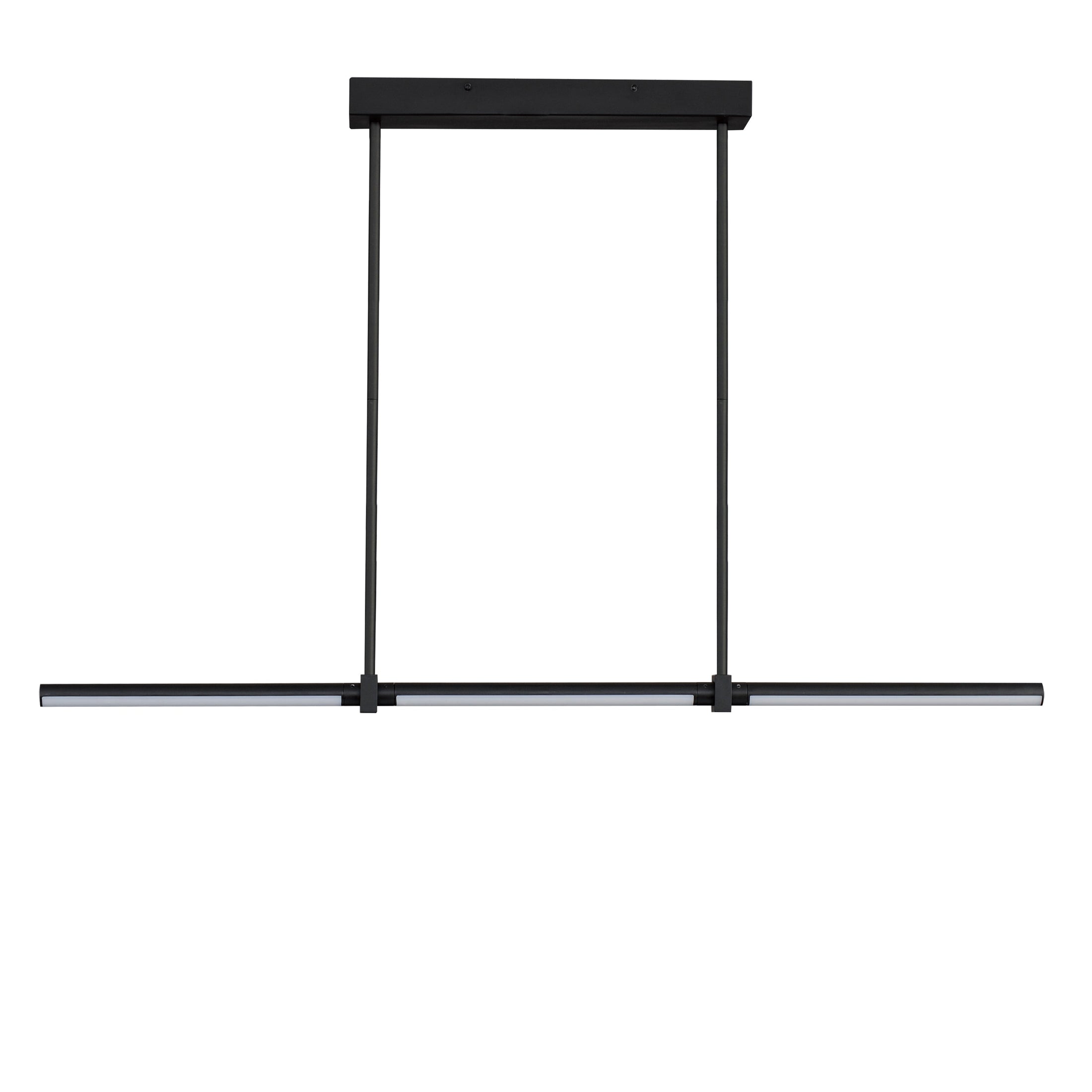 Dorian 47.5" LED Linear Pendant - Black Finish