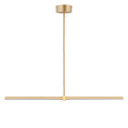 Load image into Gallery viewer, Dorian 34.75" LED Linear Pendant - Gold Finish
