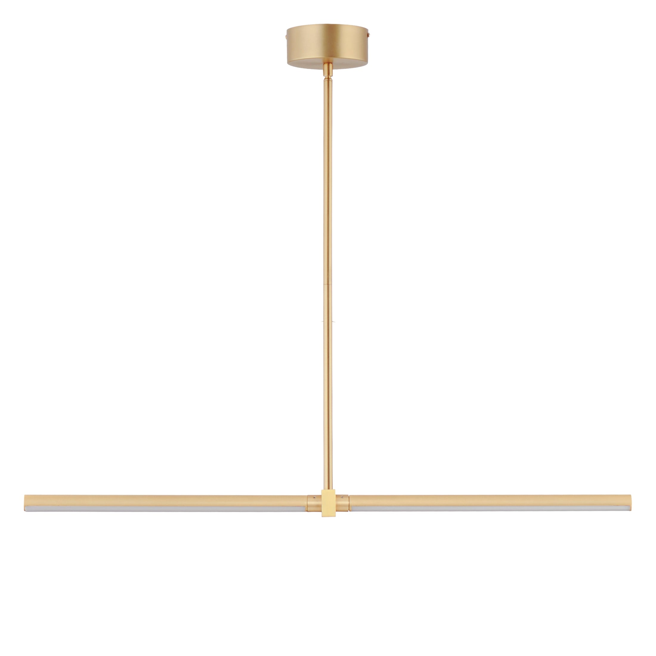 Dorian 34.75" LED Linear Pendant - Gold Finish