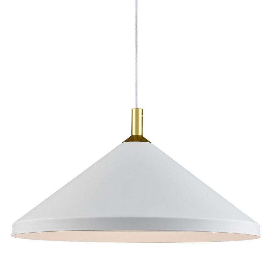 Dorothy 18" Wide Pendant - White