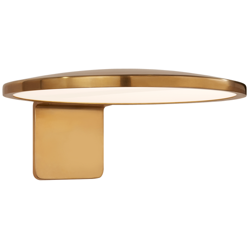 Dot 13" Wall Sconce - Natural Brass Finish