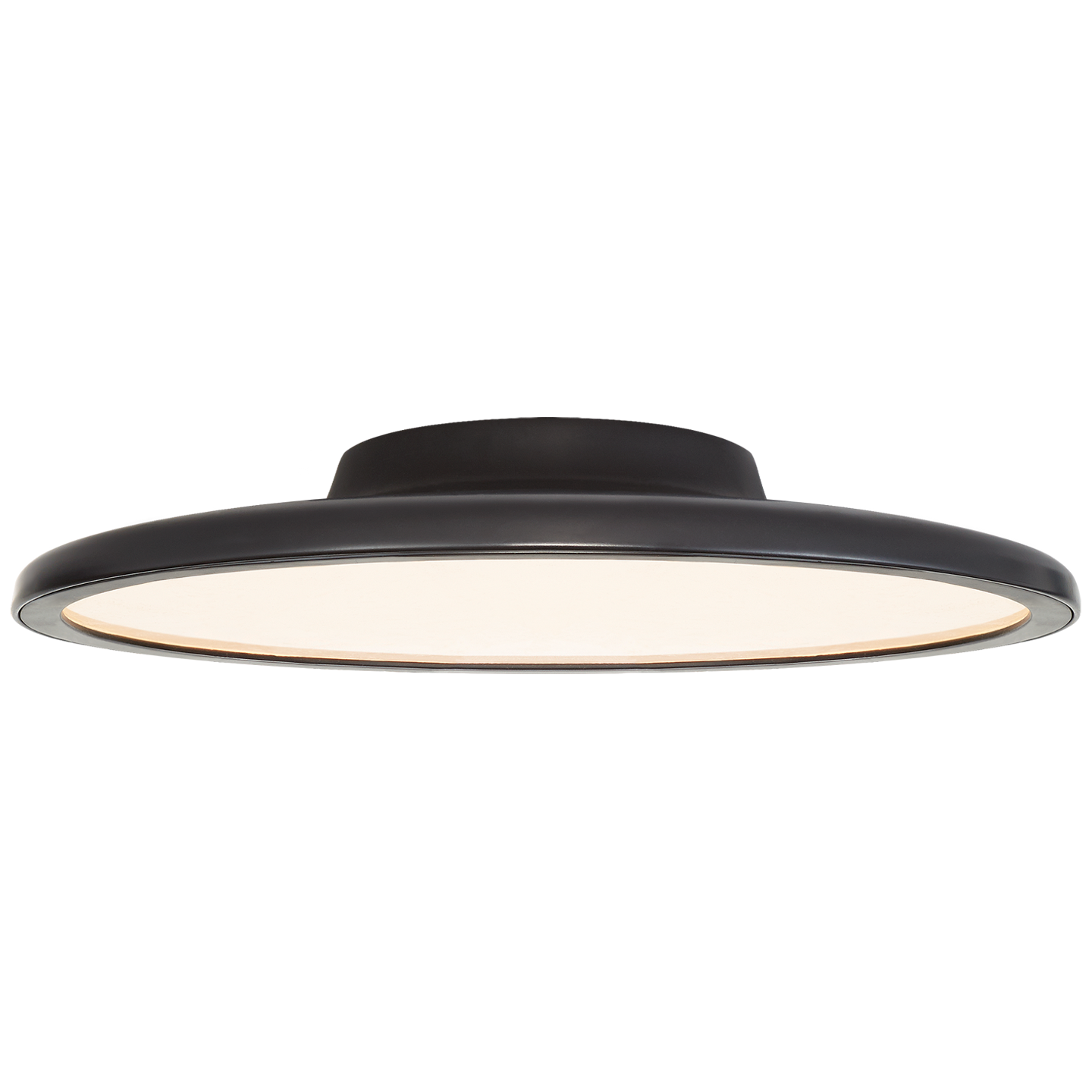 Dot 16" Flush Mount - Matte Black Finish