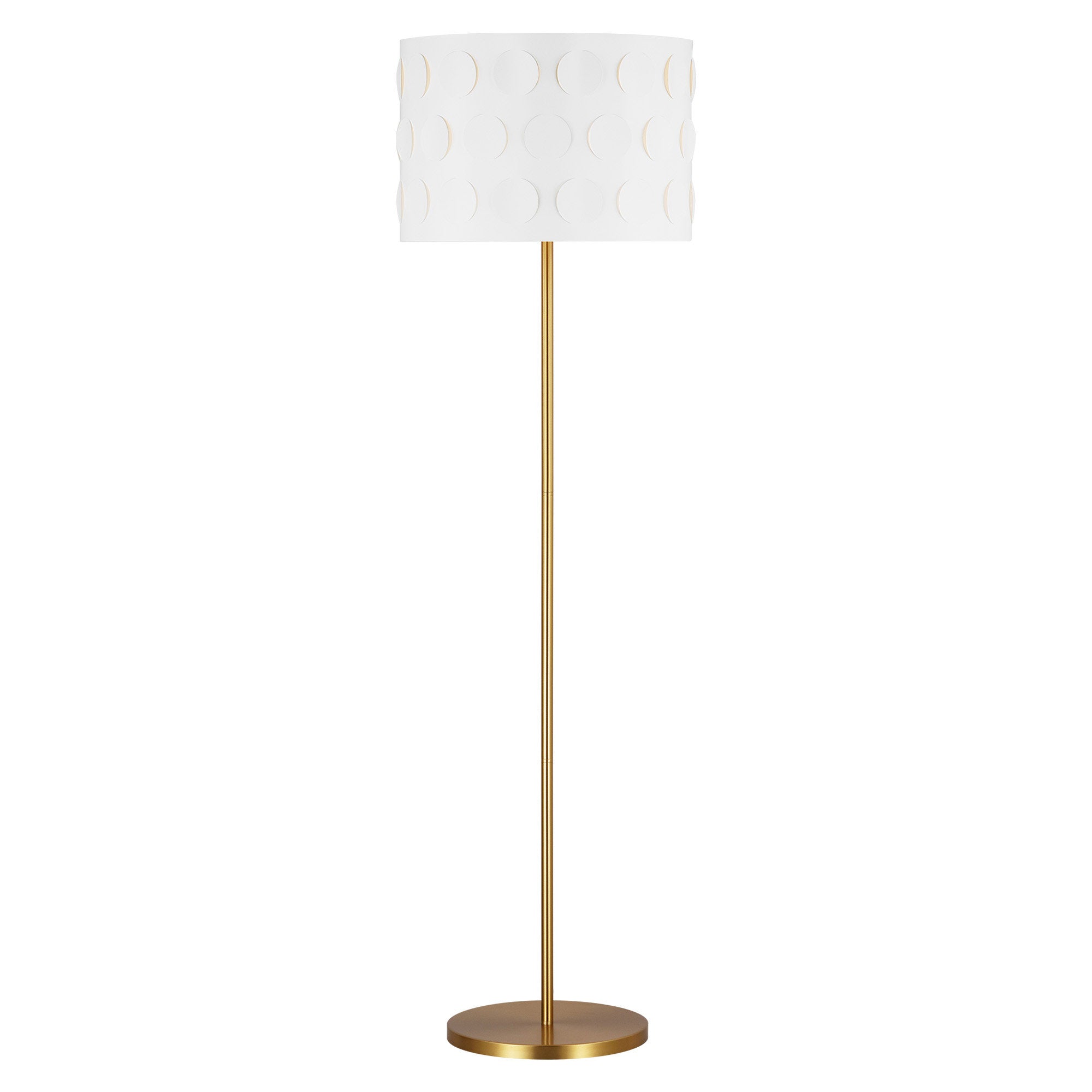 Dottie Floor Lamp - Burnished Brass