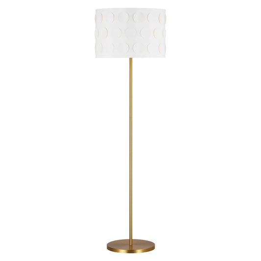 Dottie Floor Lamp - Burnished Brass