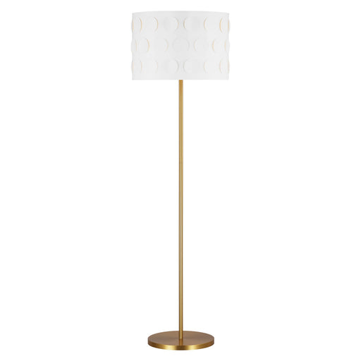 Dottie Floor Lamp - Burnished Brass