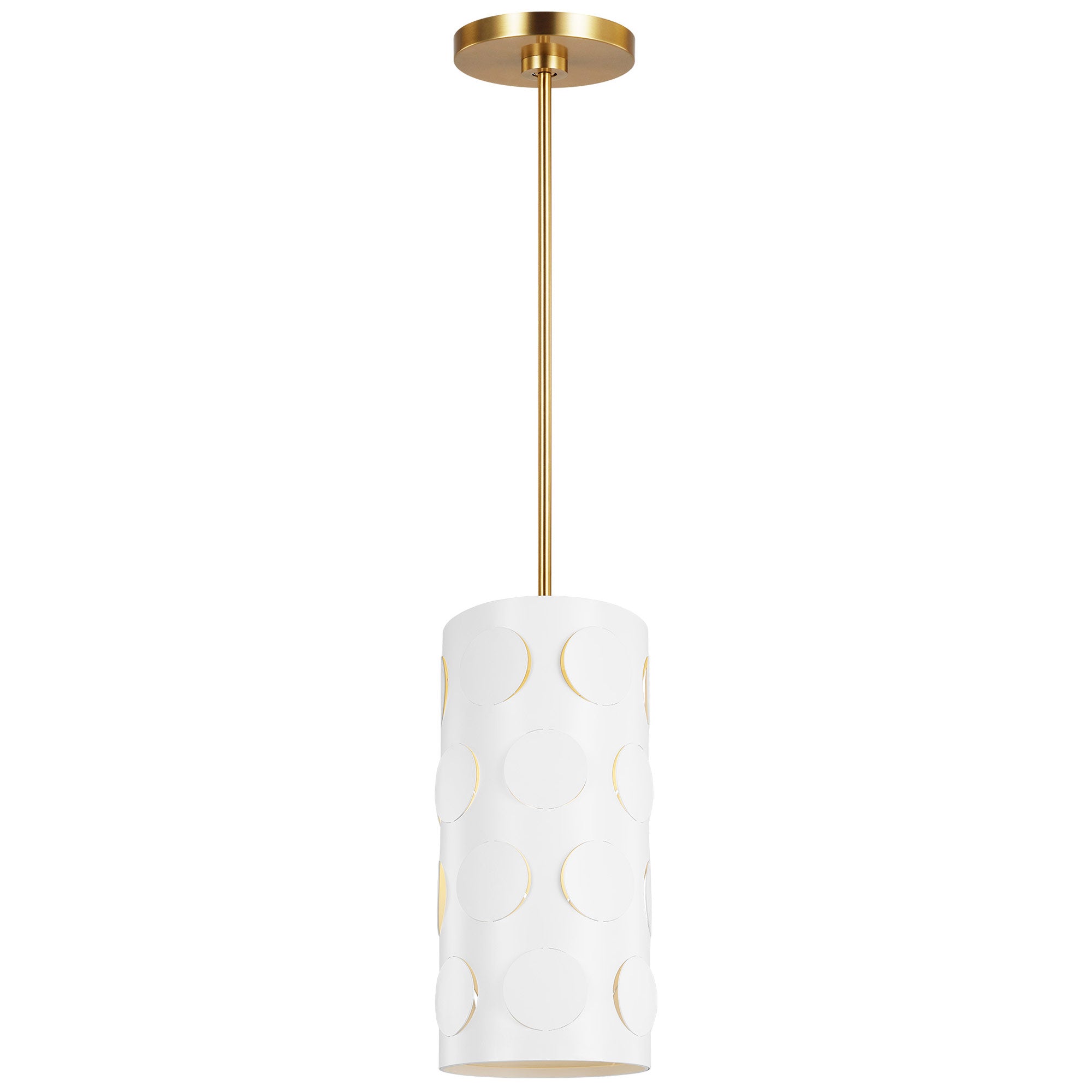 Dottie Pendant - Burnished Brass