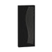 Dotwave Rectangle LED Outdoor Wall Sconce - Textured Black Finish