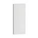 Dotwave Rectangle LED Outdoor Wall Sconce - Textured White Finish