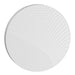 Dotwave Large Round LED Outdoor Wall Sconce - Textured White Finish