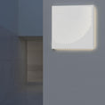 Load image into Gallery viewer, Dotwave Square LED Outdoor Wall Sconce - Display
