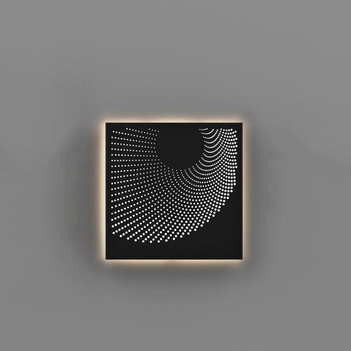 Dotwave Square LED Outdoor Wall Sconce - Display